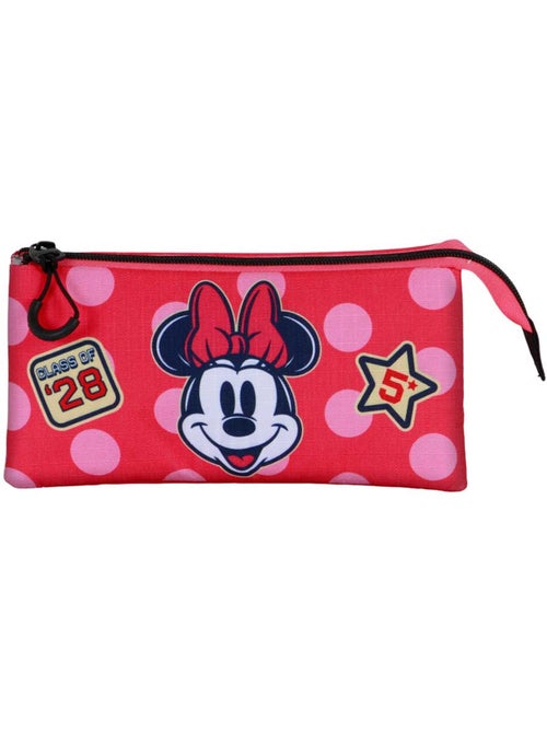 Disney Minnie Mouse Class Astuccio Triplo, Rosa - Kiabi Disney Minnie Mouse Class Astuccio Triplo, Rosa - Kiabi