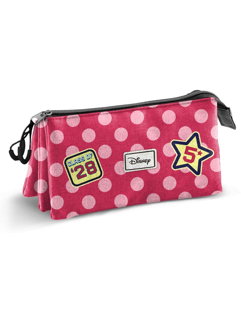 Disney Minnie Mouse Class Astuccio Triplo, Rosa Rosa - Kiabi
