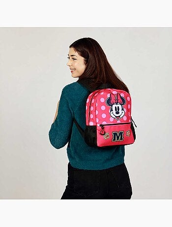 Disney Minnie Mouse Class Zainetto Sweet, Rosa