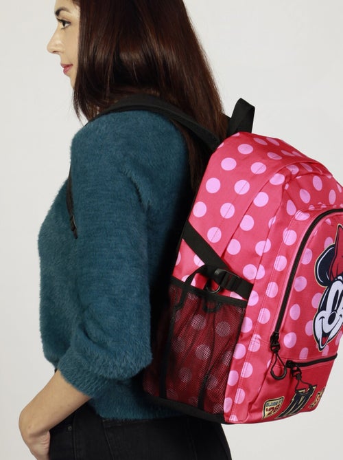 Disney Minnie Mouse Class Zaino Fight FAN 2.2, Rosa - Kiabi