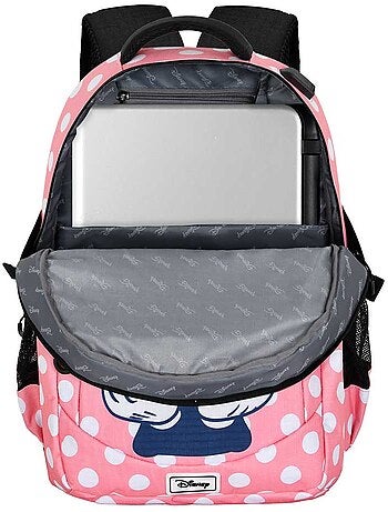 Disney minnie mouse closer zaino running plus, rosa