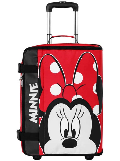 Disney Minnie Mouse Curious Valigia da Cabina Pieghevole, Rosso - Kiabi