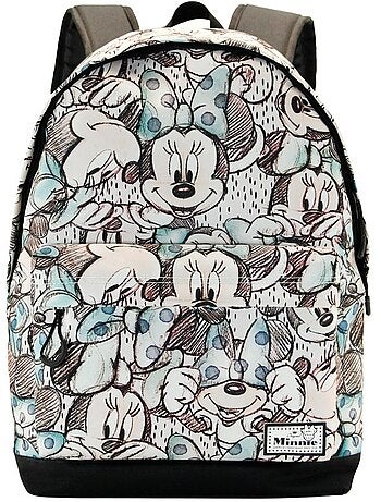 Disney minnie mouse drawing zaino hs fan 2.2, grigio