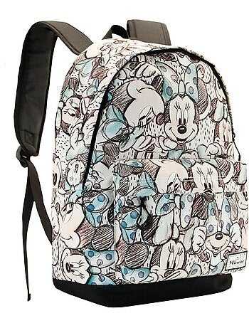 Disney minnie mouse drawing zaino hs fan 2.2, grigio