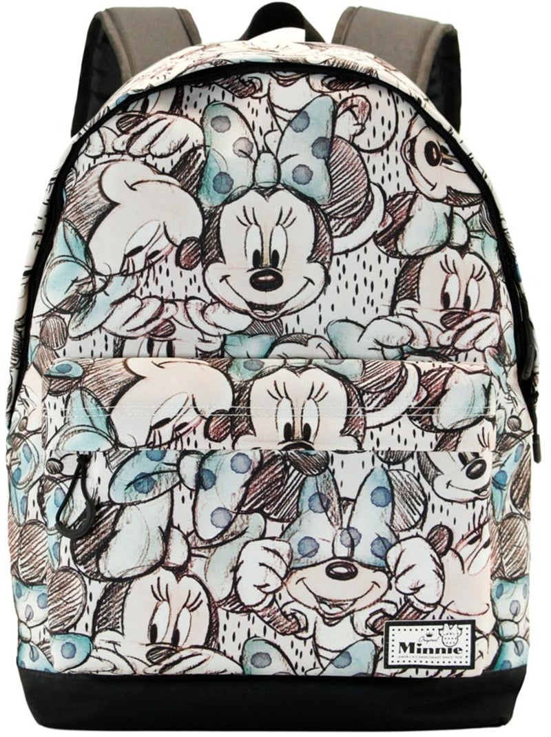Disney Minnie Mouse Drawing Zaino HS FAN 2.2, Grigio Grigio - Kiabi