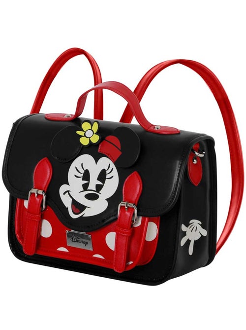 Disney Minnie Mouse Face Borsa a Tracolla-Zaino Satchel, Multicolore - Kiabi