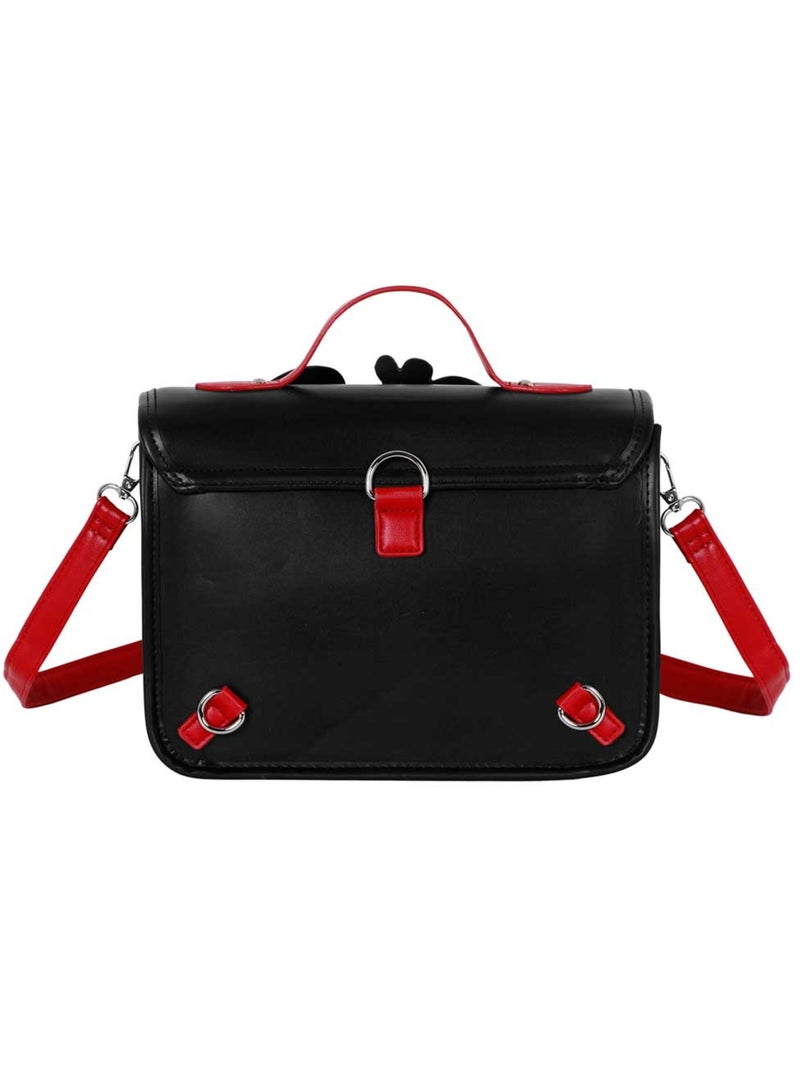 Disney Minnie Mouse Face Borsa a Tracolla-Zaino Satchel, Multicolore Multicolore - Kiabi