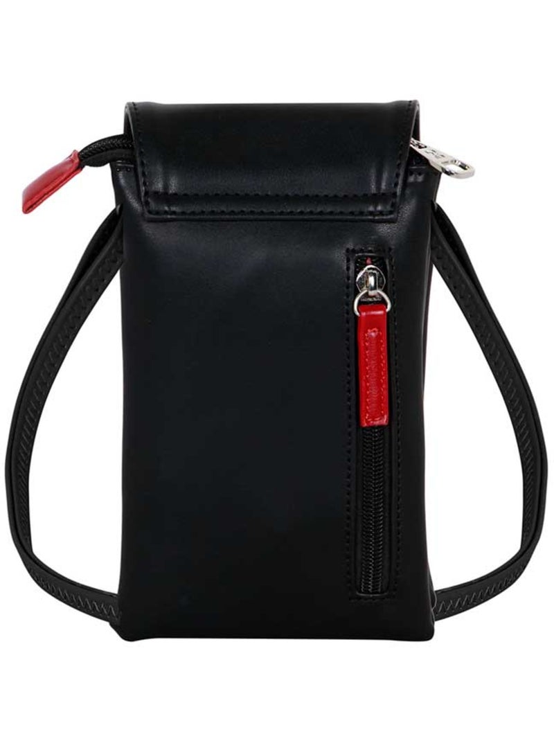 Disney Minnie Mouse Face Borsa Porta Cellulare, Multicolore Multicolore - Kiabi