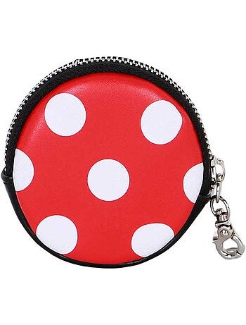 Disney Minnie Mouse Face Portamonete Cookie, Multicolore