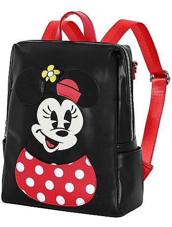 Disney Minnie Mouse Face Zainetto Shield, Multicolore