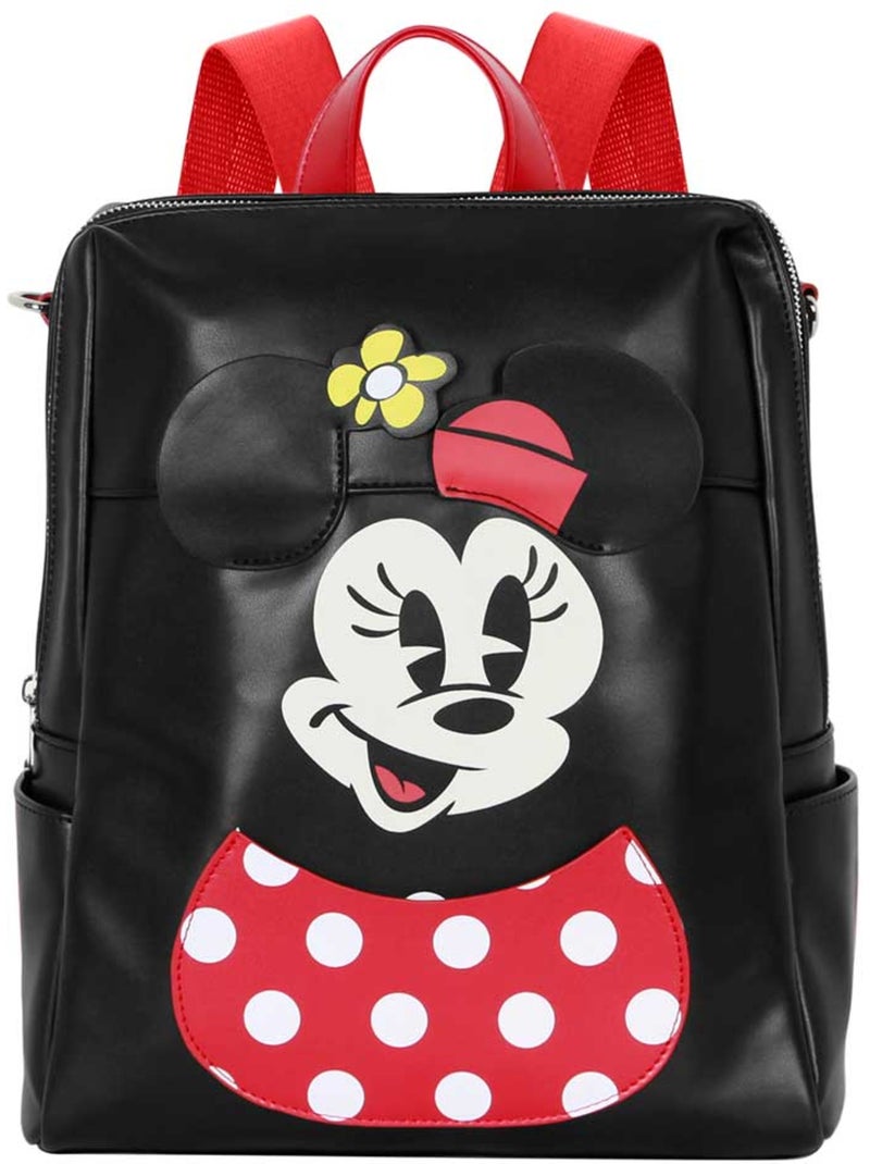 Disney Minnie Mouse Face Zainetto Shield, Multicolore Multicolore - Kiabi
