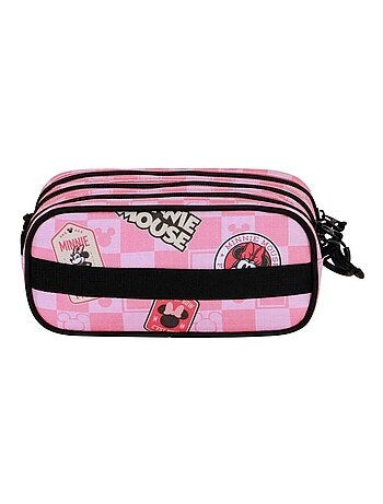 Disney Minnie Mouse Journey Astuccio Trick FAN 2.2, Rosa