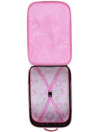 Disney Minnie Mouse Kitten Valigia Trolley Soft 3D, Rosa