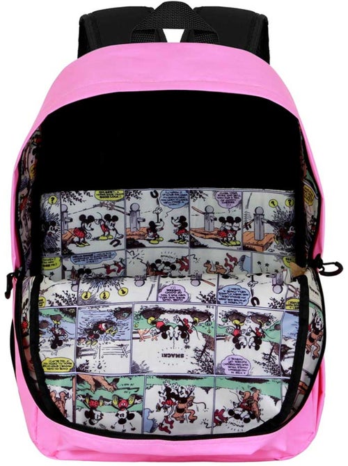 Disney Minnie Mouse MM Zaino Block, Rosa - Kiabi