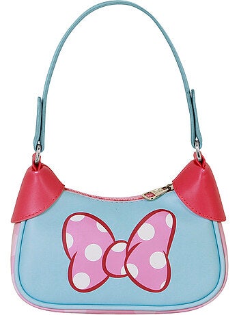 Disney Minnie Mouse Ribbon Borsa Fancy Casual, Rosa