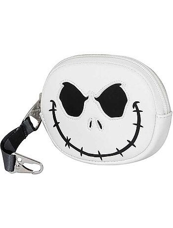 Disney Nightmare Before Christmas Bone Portamonete Pill, Bianco