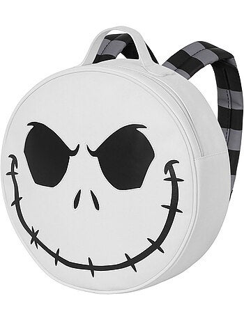 Disney nightmare before christmas bone zaino rotondo, bianco