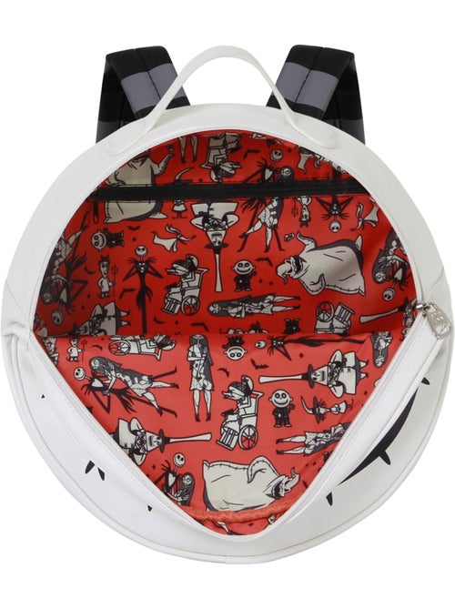 Disney Nightmare Before Christmas Bone Zaino Rotondo, Bianco - Kiabi