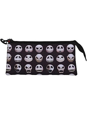 Disney nightmare before christmas face astuccio triplo, nero