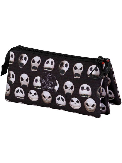 Disney Nightmare Before Christmas Face Astuccio Triplo, Nero - Kiabi