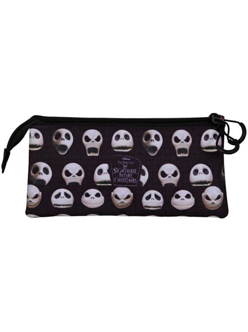 Disney Nightmare Before Christmas Face Astuccio Triplo, Nero - Kiabi