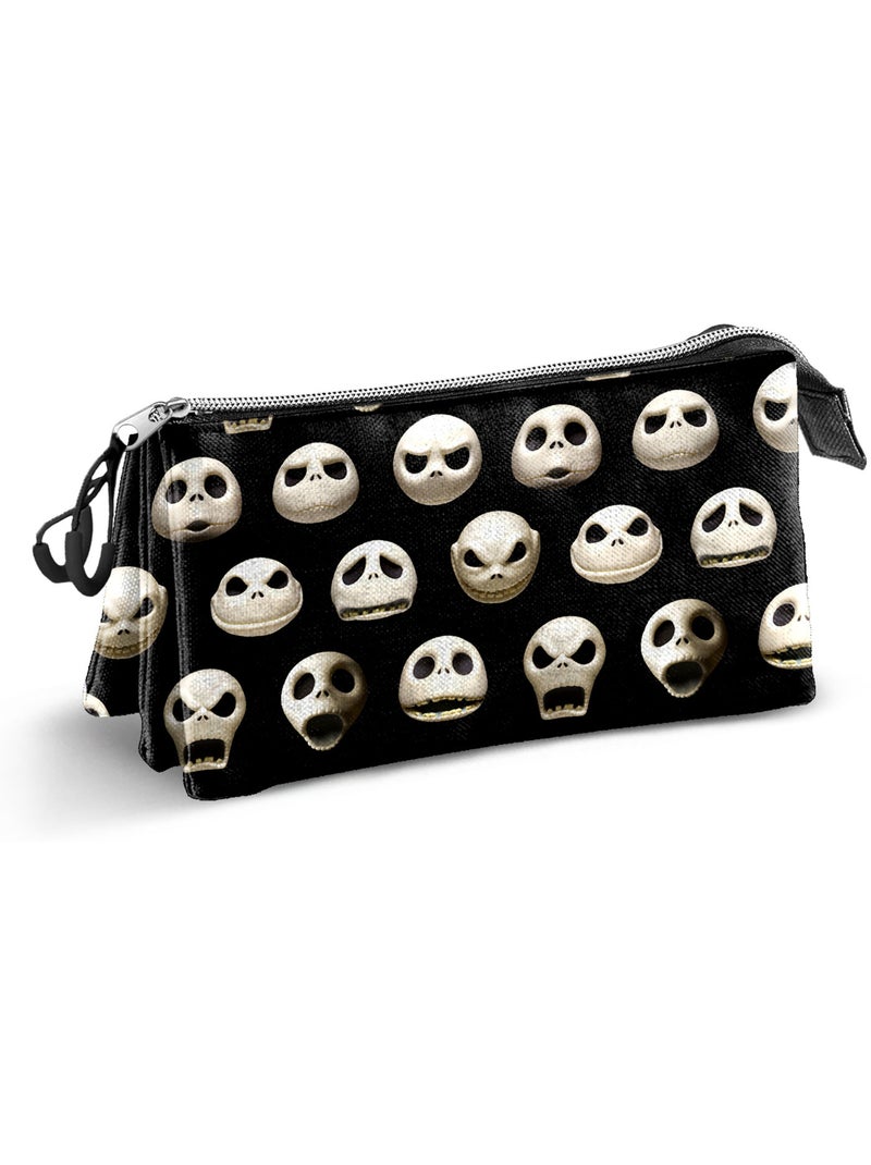 Disney Nightmare Before Christmas Face Astuccio Triplo, Nero Nero - Kiabi
