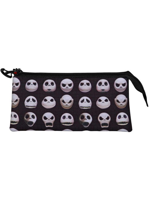 Disney Nightmare Before Christmas Face Astuccio Triplo, Nero - Kiabi