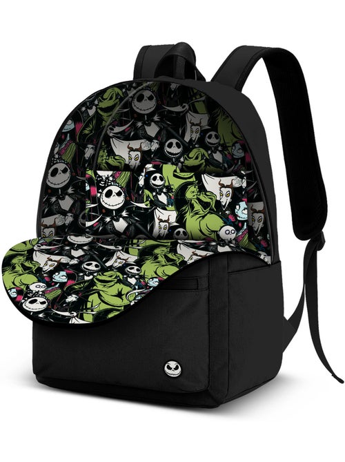 Disney Nightmare Before Christmas Face Zaino HS FAN 3.0, Nero - Kiabi