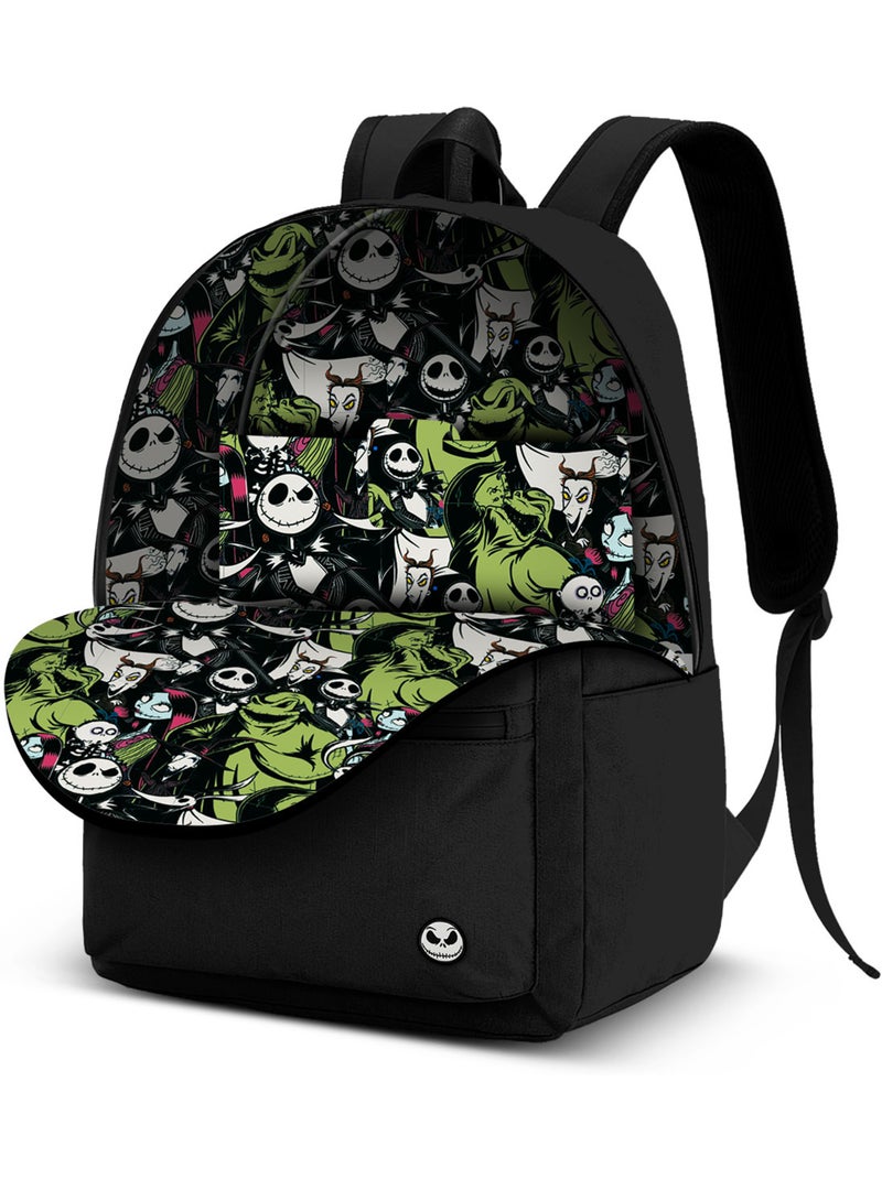 Disney Nightmare Before Christmas Face Zaino HS FAN 3.0, Nero Nero - Kiabi