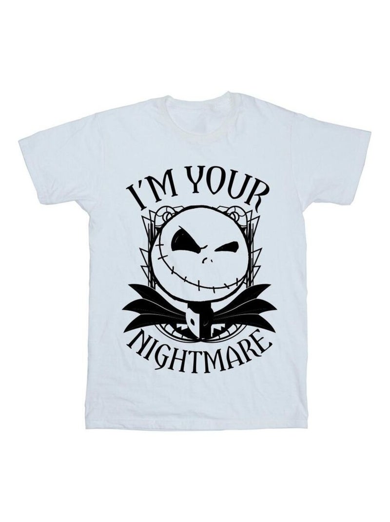 Disney Nightmare Before Christmas Maglietta Uomo Bianco - Kiabi