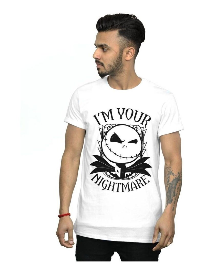Disney Nightmare Before Christmas Maglietta Uomo Bianco - Kiabi