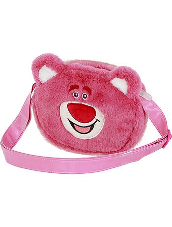 Disney Orso Lotso Strawberry Mini Borsa a Tracolla Plush, Rosa