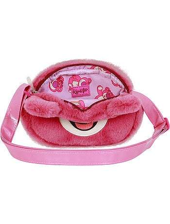 Disney Orso Lotso Strawberry Mini Borsa a Tracolla Plush, Rosa