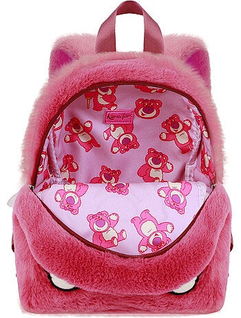 Disney orso lotso strawberry zaino plush, rosa