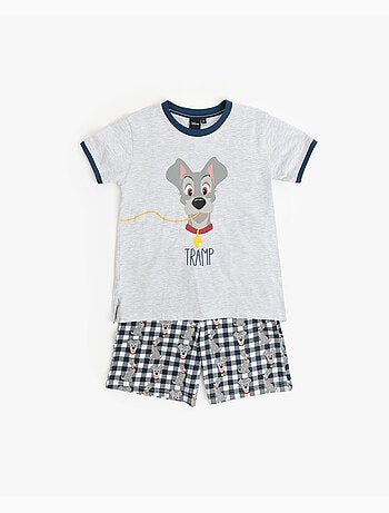 DISNEY Pigiama a maniche corte per bambini Lilli e il Vagabondo