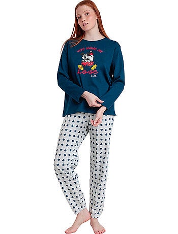 DISNEY Pigiama a maniche lunghe da donna You Make Me Love