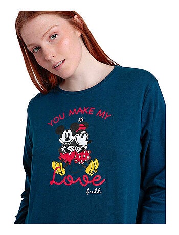 DISNEY Pigiama a maniche lunghe da donna You Make Me Love