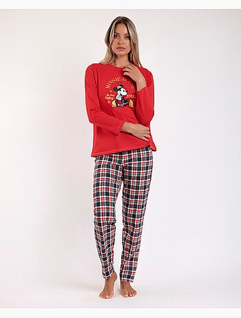 DISNEY Pigiama a maniche lunghe Feeling Jolly da donna