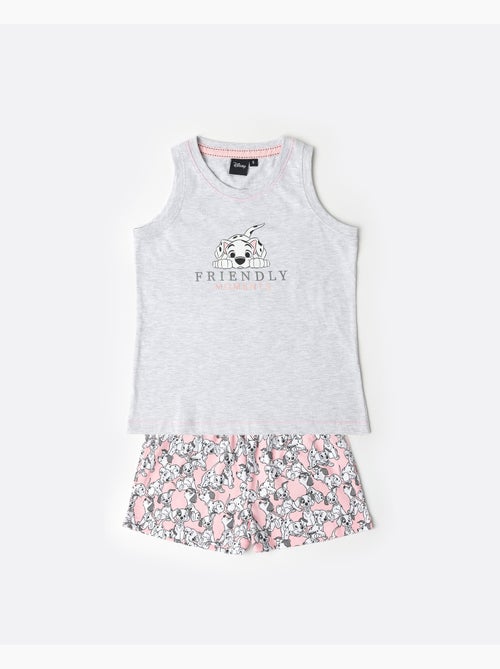 DISNEY Pigiama senza maniche Dalmata per bambine - Kiabi DISNEY Pigiama senza maniche Dalmata per bambine - Kiabi