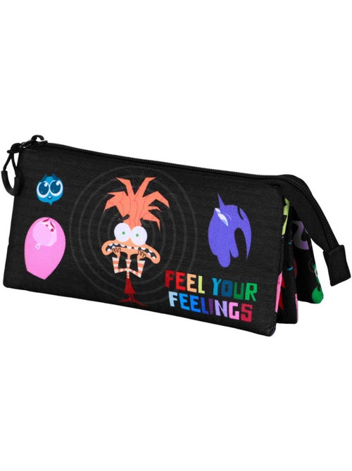 Disney Pixar Inside Out 2 Feeling Astuccio Triplo, Multicolore - Kiabi Disney Pixar Inside Out 2 Feeling Astuccio Triplo, Multicolore - Kiabi
