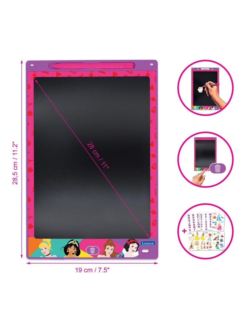 Disney Princess 11'' multicolore per imparare a disegnare con la tavoletta E-ink e gli stampini N/D - Kiabi