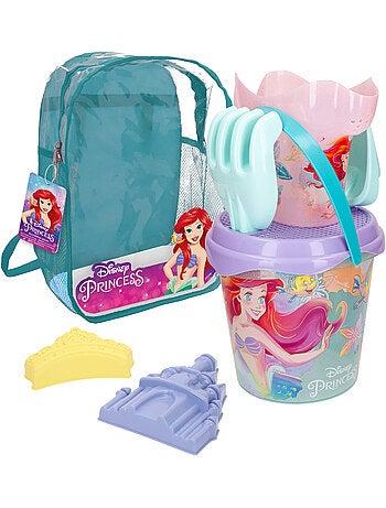 Disney princess beach cube con accessori e zaino