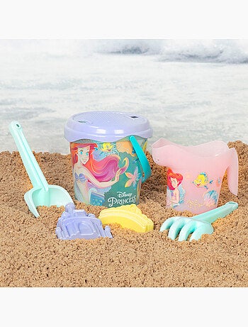 Disney princess beach cube con accessori e zaino