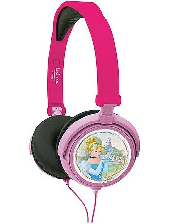 Disney Princesse Cuffia stereo a filo pieghevole con limitazione sicura del volume