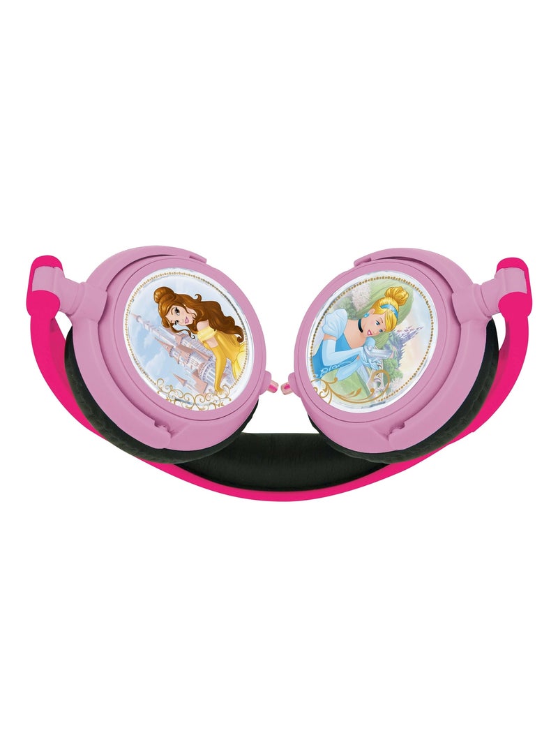 Disney Princesse Cuffia stereo a filo pieghevole con limitazione sicura del volume Rosa - Kiabi