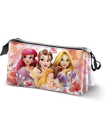 Disney principesse dream astuccio triplo, rosa