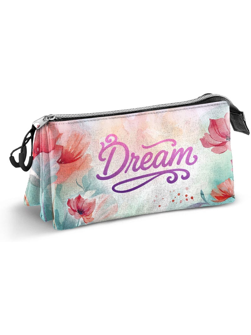 Disney Principesse Dream Astuccio Triplo, Rosa Rosa - Kiabi