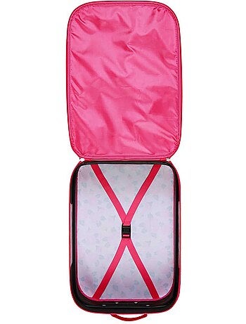 Disney Principesse Flowers Valigia Trolley Soft 3D, Rosa