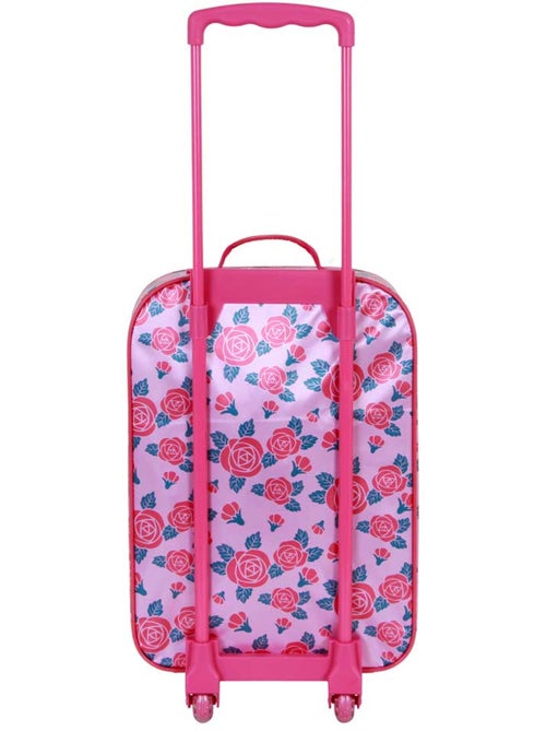Disney Principesse Flowers Valigia Trolley Soft 3D, Rosa - Kiabi
