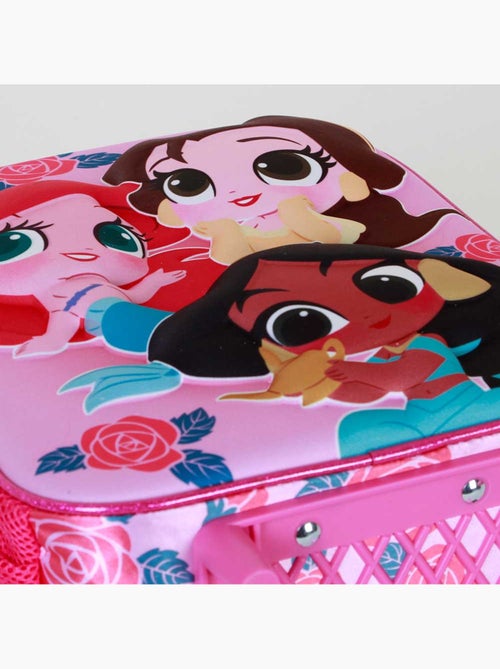 Disney Principesse Flowers Zainetto 3D con Ruote Piccolo, Rosa - Kiabi Disney Principesse Flowers Zainetto 3D con Ruote Piccolo, Rosa - Kiabi